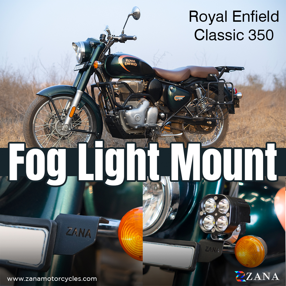 Zana- FOG LIGHT MOUNT MS FOR CLASSIC 350 REBORN
