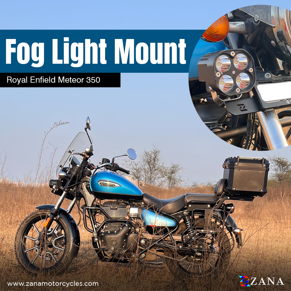 Zana- FOG LIGHT MOUNT MS FOR METEOR 350