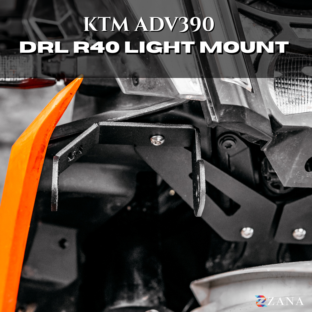 Zana- KTM ADV (390) 2025 DRL R-40 Fog Light Mounting Adapter Kit (Exclusive for ZANA DRL R-40 Auxiliary Light)