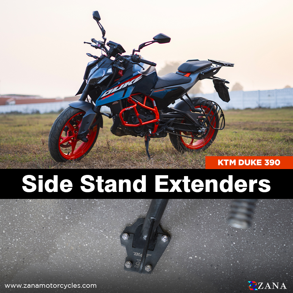 Zana- SIDE STAND EXTENDER FOR KTM DUKE 390/250/200/390 GEN 3