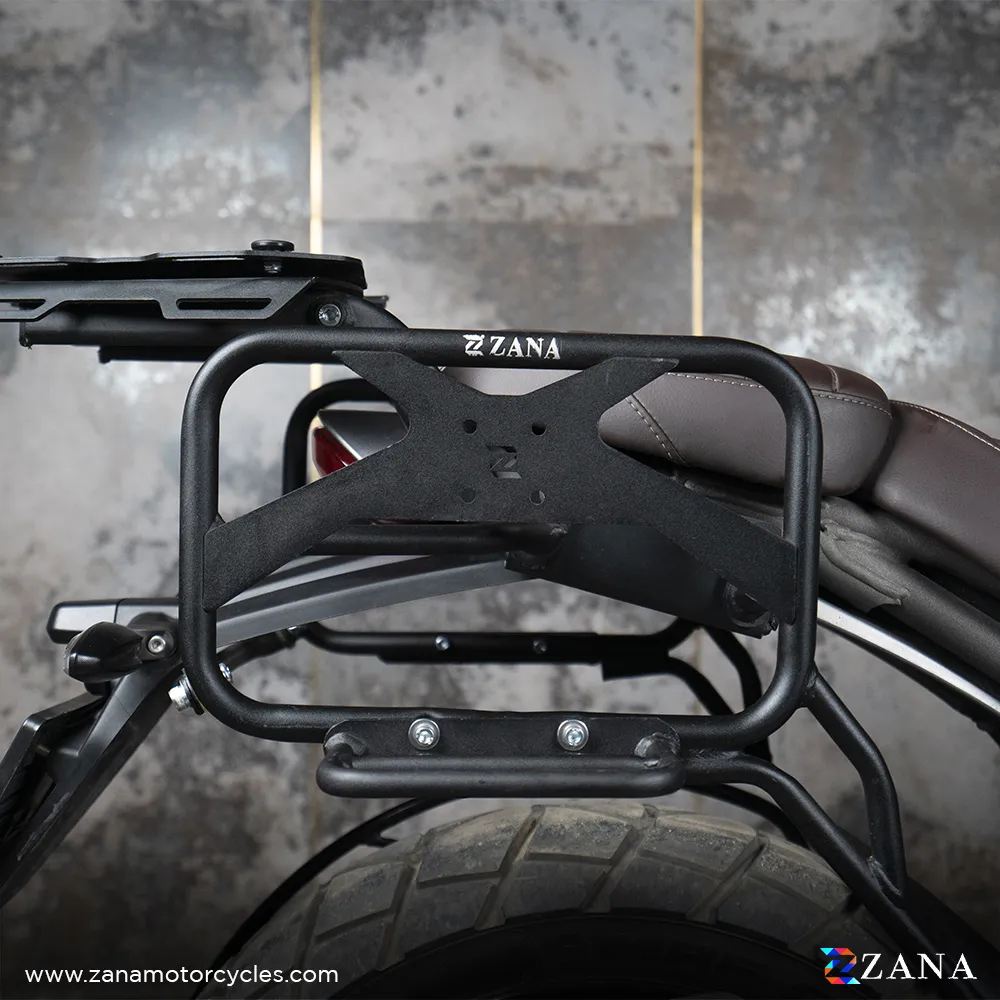 Zana- Roadster Saddle Stay ( Mild Steel with Jerry Can Mount) for